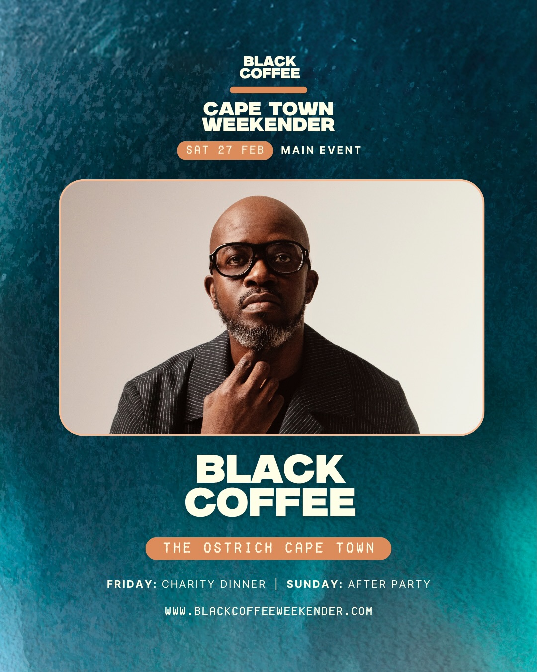 Black Coffee Cape Town Weekender