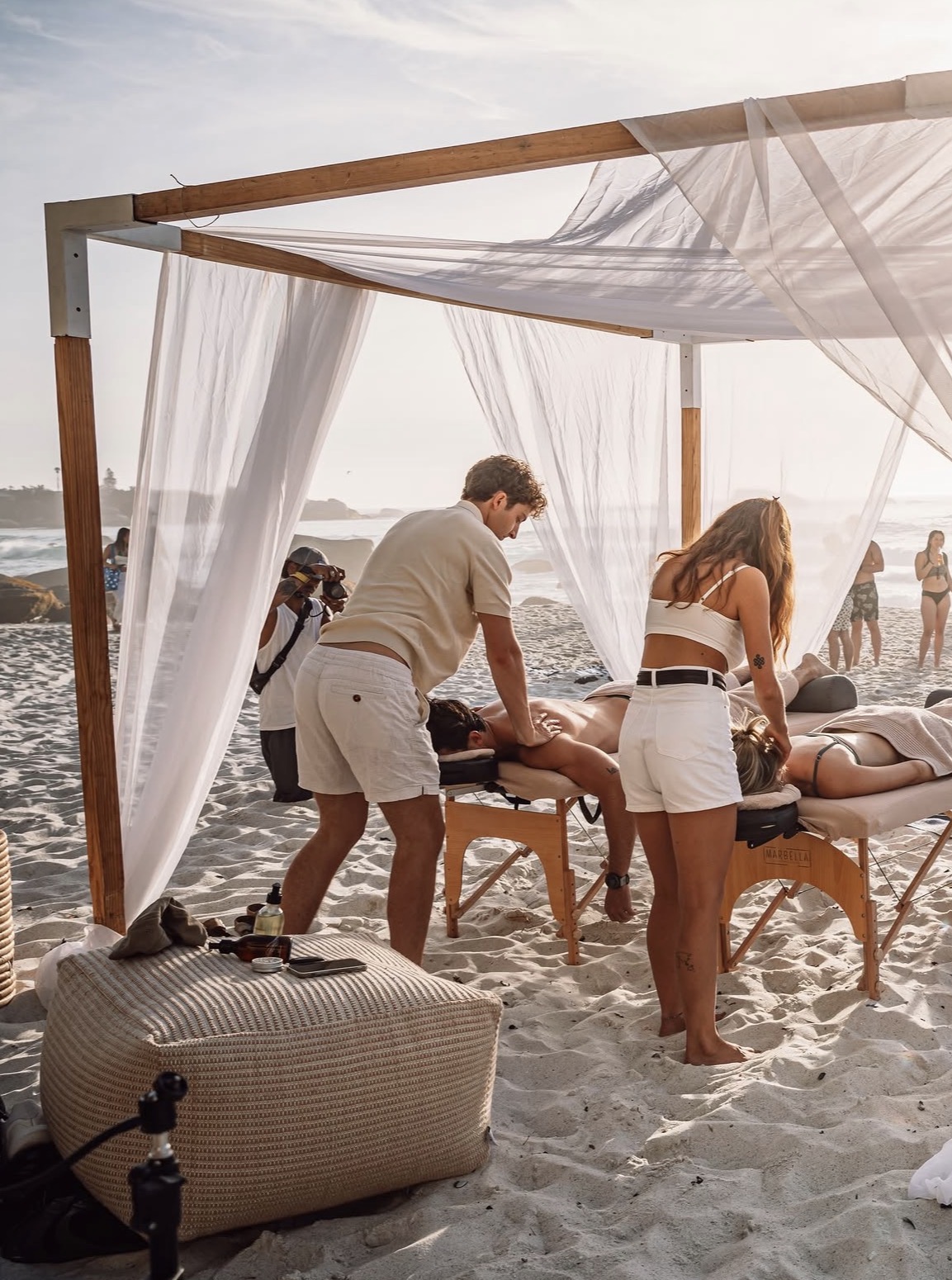 Mobile Massage on the Beach
